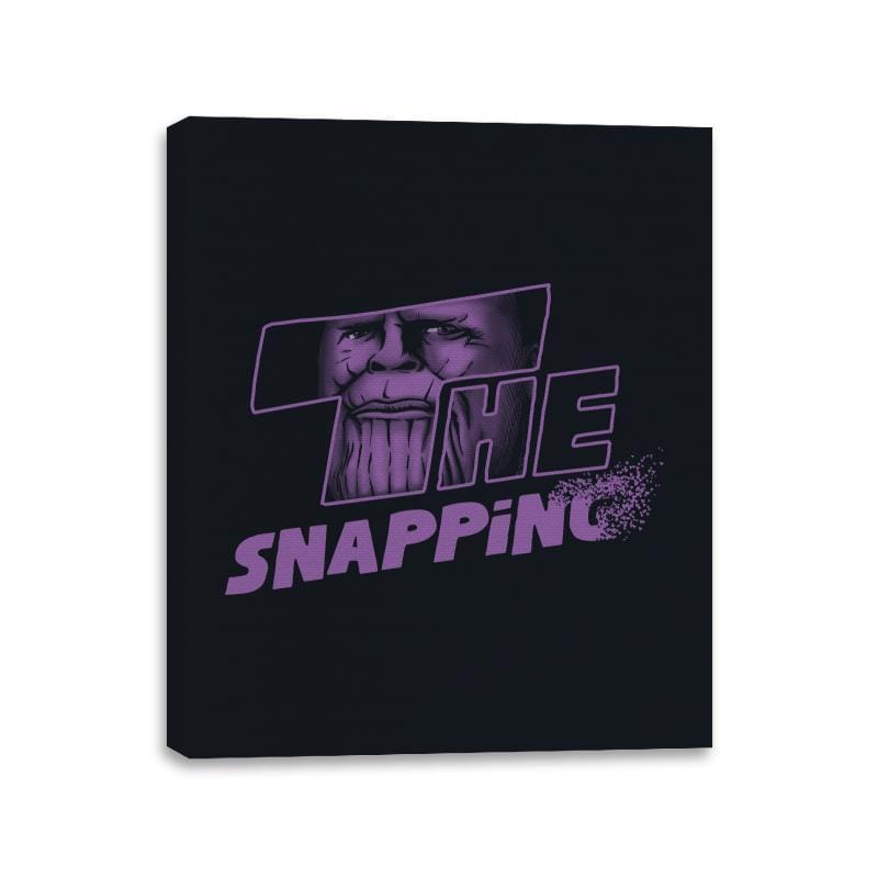 The Snapping - Canvas Wraps Canvas Wraps RIPT Apparel 11x14 / Black