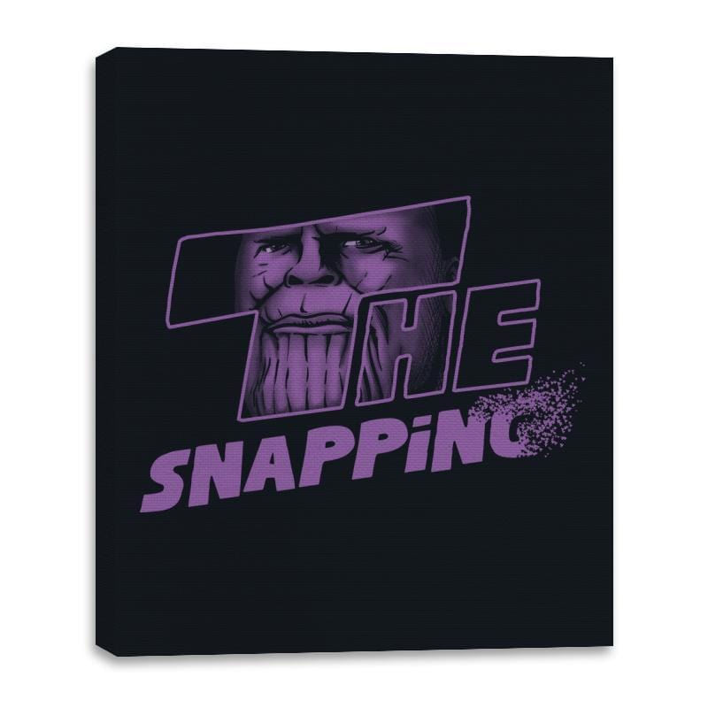 The Snapping - Canvas Wraps Canvas Wraps RIPT Apparel 16x20 / Black