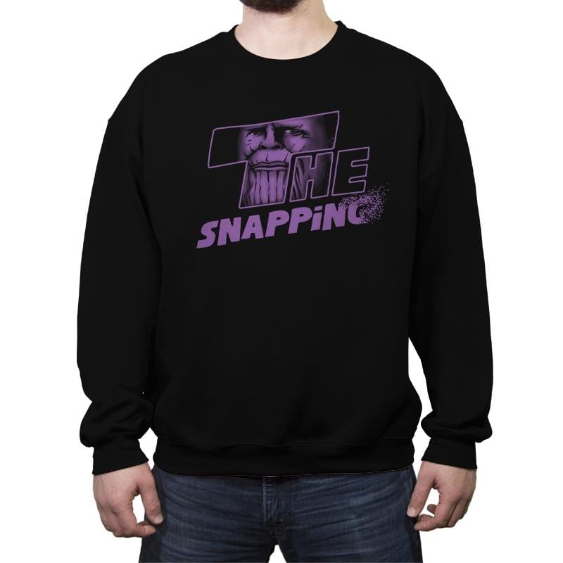 The Snapping - Crew Neck Sweatshirt Crew Neck Sweatshirt RIPT Apparel Small / Black