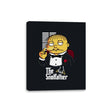 The Snotfather! - Canvas Wraps Canvas Wraps RIPT Apparel 8x10 / Black