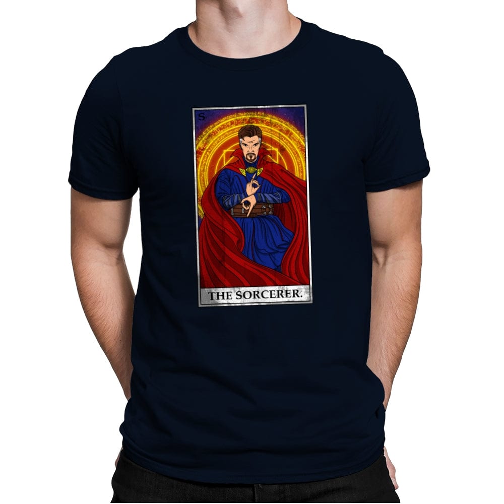 The Sorcerer - Mens Premium T-Shirts RIPT Apparel Small / Midnight Navy