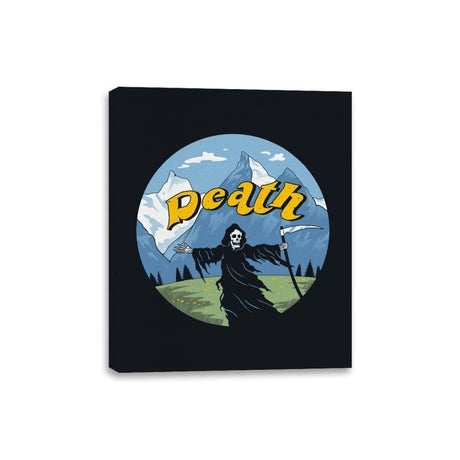 The Sound of Death - Canvas Wraps Canvas Wraps RIPT Apparel 8x10 / Black