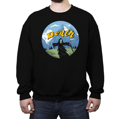 The Sound of Death - Crew Neck Sweatshirt Crew Neck Sweatshirt RIPT Apparel Small / Black