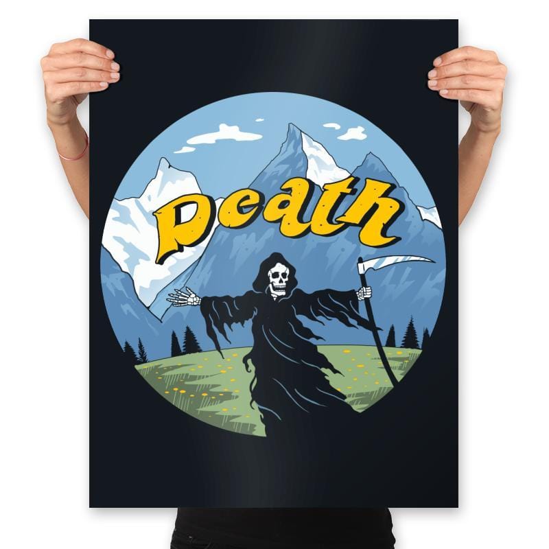 The Sound of Death - Prints Posters RIPT Apparel 18x24 / Black