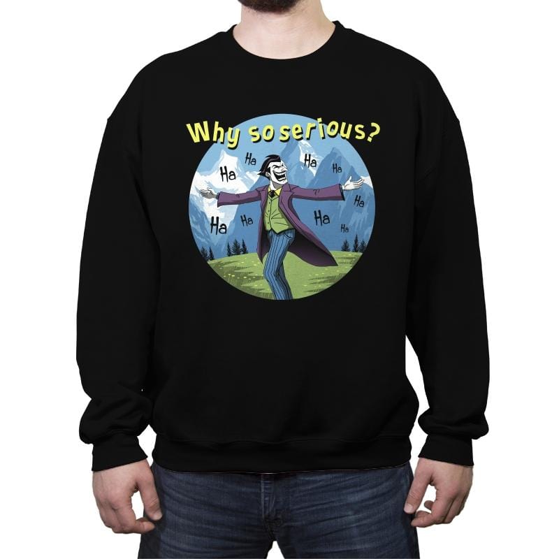 The Sound of Joker - Crew Neck Sweatshirt Crew Neck Sweatshirt RIPT Apparel