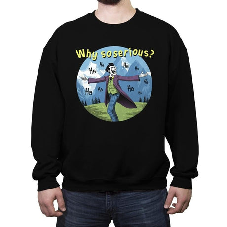 The Sound of Joker - Crew Neck Sweatshirt Crew Neck Sweatshirt RIPT Apparel