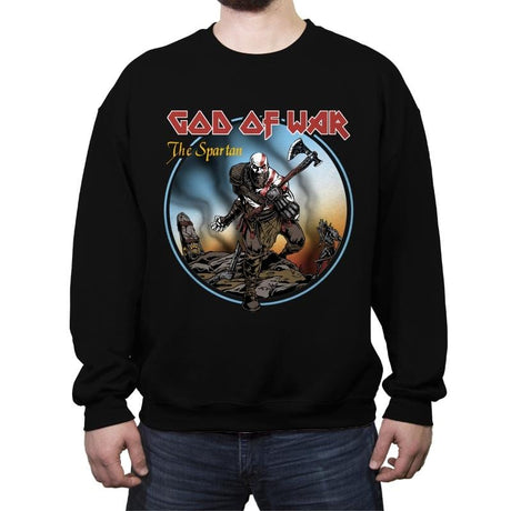 The Spartan - Crew Neck Sweatshirt Crew Neck Sweatshirt RIPT Apparel