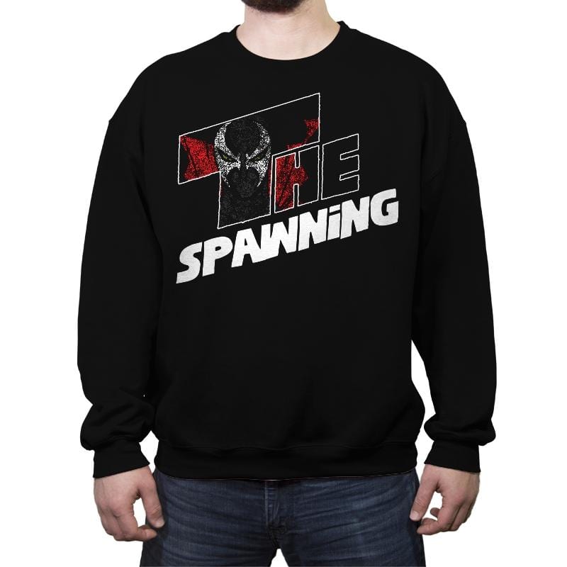 The Spawning - Crew Neck Sweatshirt Crew Neck Sweatshirt RIPT Apparel Small / Black