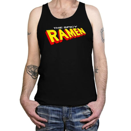 The Spicy Ramen - Tanktop Tanktop RIPT Apparel X-Small / Black