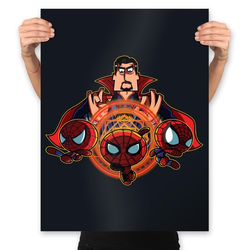 The Spiderstuff Boys - Prints Posters RIPT Apparel 18x24 / Black