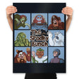 The Spooky Bunch - Prints Posters RIPT Apparel 18x24 / Black