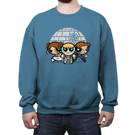 The Starpuff Rebels - Crew Neck Sweatshirt Crew Neck Sweatshirt RIPT Apparel Small / Indigo Blue