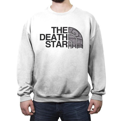 The Station Face - Crew Neck Sweatshirt Crew Neck Sweatshirt RIPT Apparel Small / White