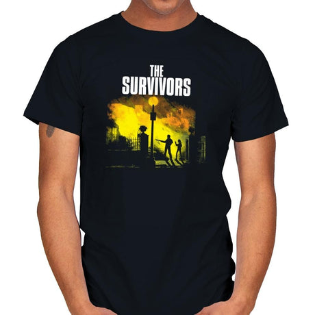 The Survivors Exclusive - Dead Pixels - Mens T-Shirts RIPT Apparel Small / Black