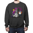 The Sword in the Grayskull - Crew Neck Sweatshirt Crew Neck Sweatshirt RIPT Apparel Small / Charcoal