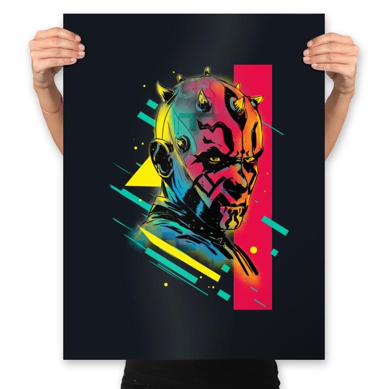 The Synth - Prints Posters RIPT Apparel 18x24 / Black