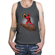 The Tacos King - Tanktop Tanktop RIPT Apparel X-Small / Asphalt