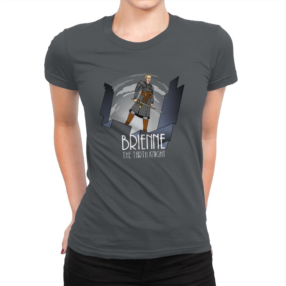 The Tarth Knight - Womens Premium T-Shirts RIPT Apparel Small / Heavy Metal