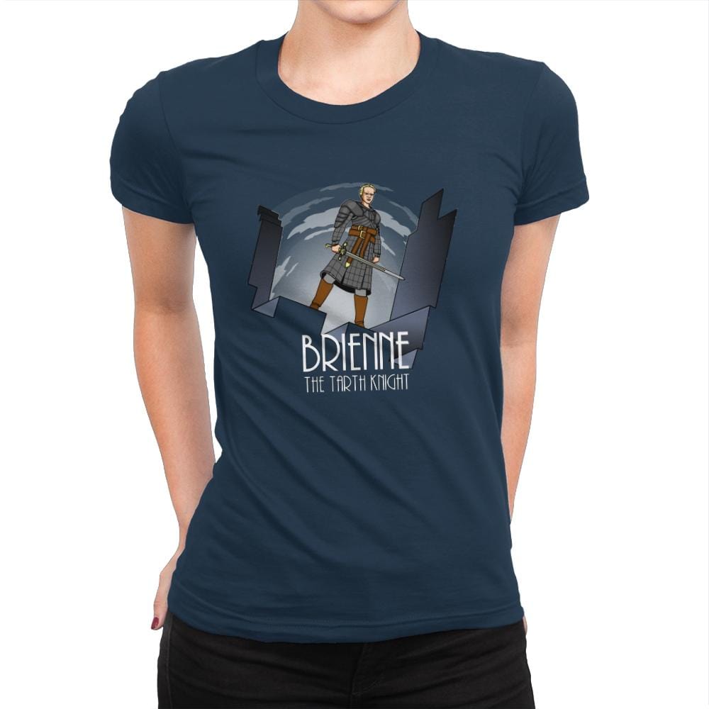 The Tarth Knight - Womens Premium T-Shirts RIPT Apparel Small / Midnight Navy