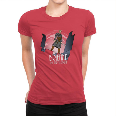 The Tarth Knight - Womens Premium T-Shirts RIPT Apparel Small / Red