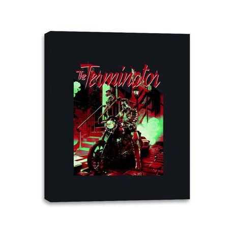 The Terminator - Canvas Wraps Canvas Wraps RIPT Apparel 11x14 / Black