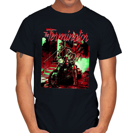 The Terminator - Mens T-Shirts RIPT Apparel Small / Black