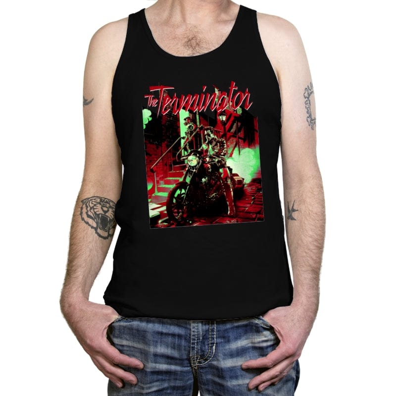 The Terminator - Tanktop Tanktop RIPT Apparel X-Small / Black