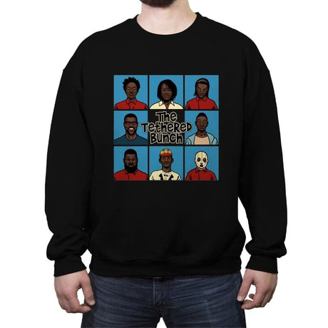 The Tethered Bunch - Crew Neck Sweatshirt Crew Neck Sweatshirt RIPT Apparel