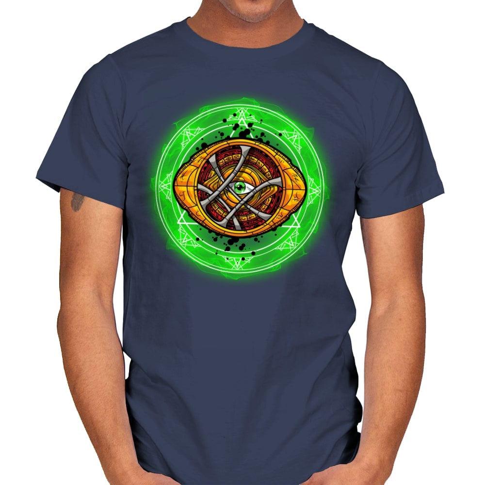 The Third Eye of Agamotto - Mens T-Shirts RIPT Apparel Small / Navy