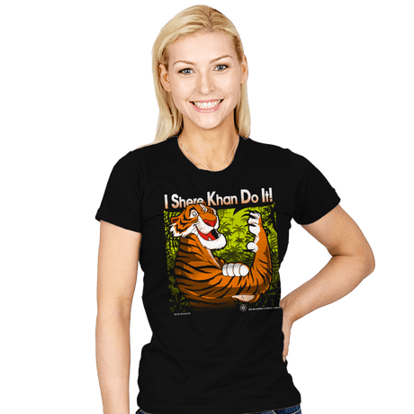 The Tiger Khan Do It - Womens T-Shirts RIPT Apparel