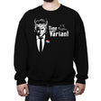 The Time Variant - Crew Neck Sweatshirt Crew Neck Sweatshirt RIPT Apparel Small / Black