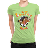 The Timon and Pumbaa Show - Womens Premium T-Shirts RIPT Apparel Small / Mint