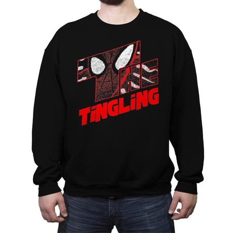 The Tingling - Crew Neck Sweatshirt Crew Neck Sweatshirt RIPT Apparel Small / Black