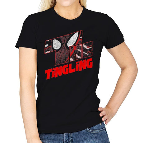 The Tingling - Womens T-Shirts RIPT Apparel Small / Black