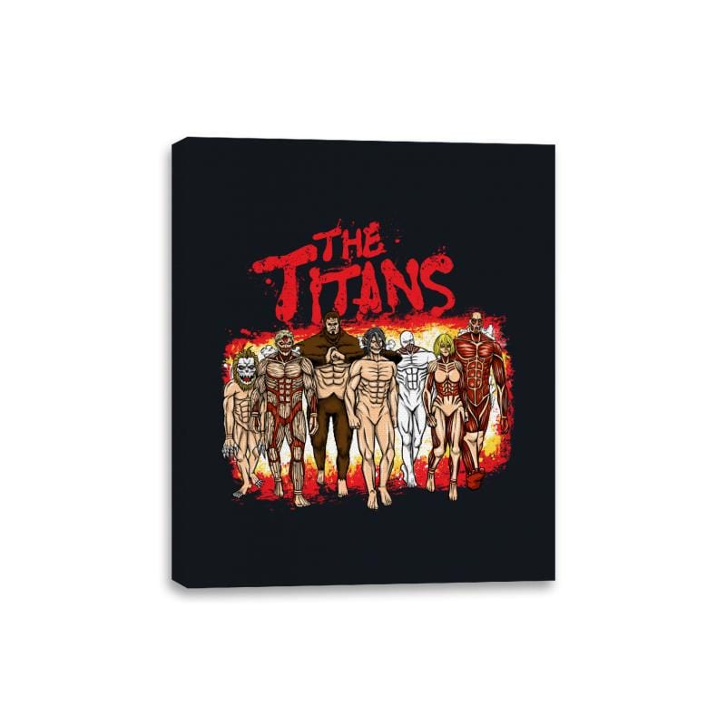 The Titans - Canvas Wraps Canvas Wraps RIPT Apparel 8x10 / Black