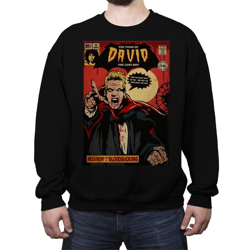 The Tomb of David - Crew Neck Sweatshirt Crew Neck Sweatshirt RIPT Apparel