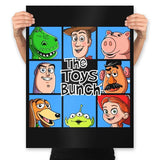 The Toys Bunch - Prints Posters RIPT Apparel 18x24 / Black