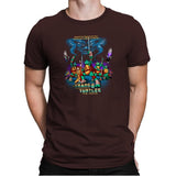 The Trans-Dimensional Turtles Exclusive - Mens Premium T-Shirts RIPT Apparel Small / Dark Chocolate