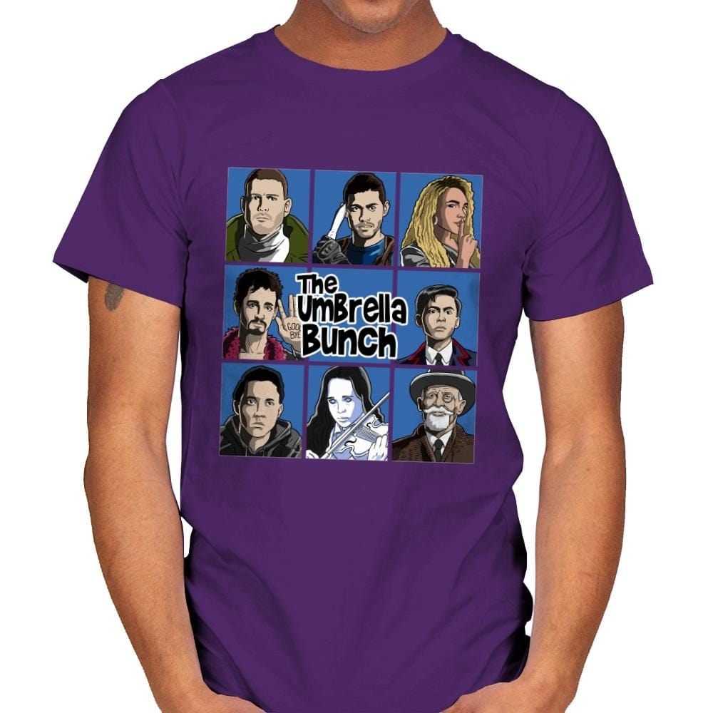 The Umbrella Bunch - Mens T-Shirts RIPT Apparel Small / Purple