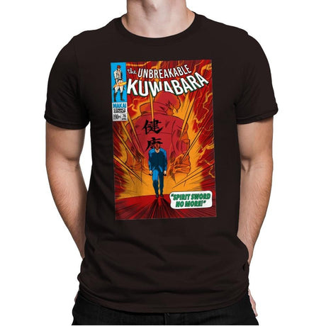 The Unbreakable Kuwabara - Mens Premium T-Shirts RIPT Apparel Small / Dark Chocolate