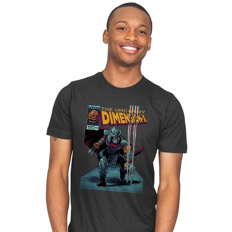 The Uncanny Dimension-X - Mens T-Shirts RIPT Apparel Small / Charcoal