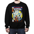 The Uncanny Future - Crew Neck Sweatshirt Crew Neck Sweatshirt RIPT Apparel Small / Black