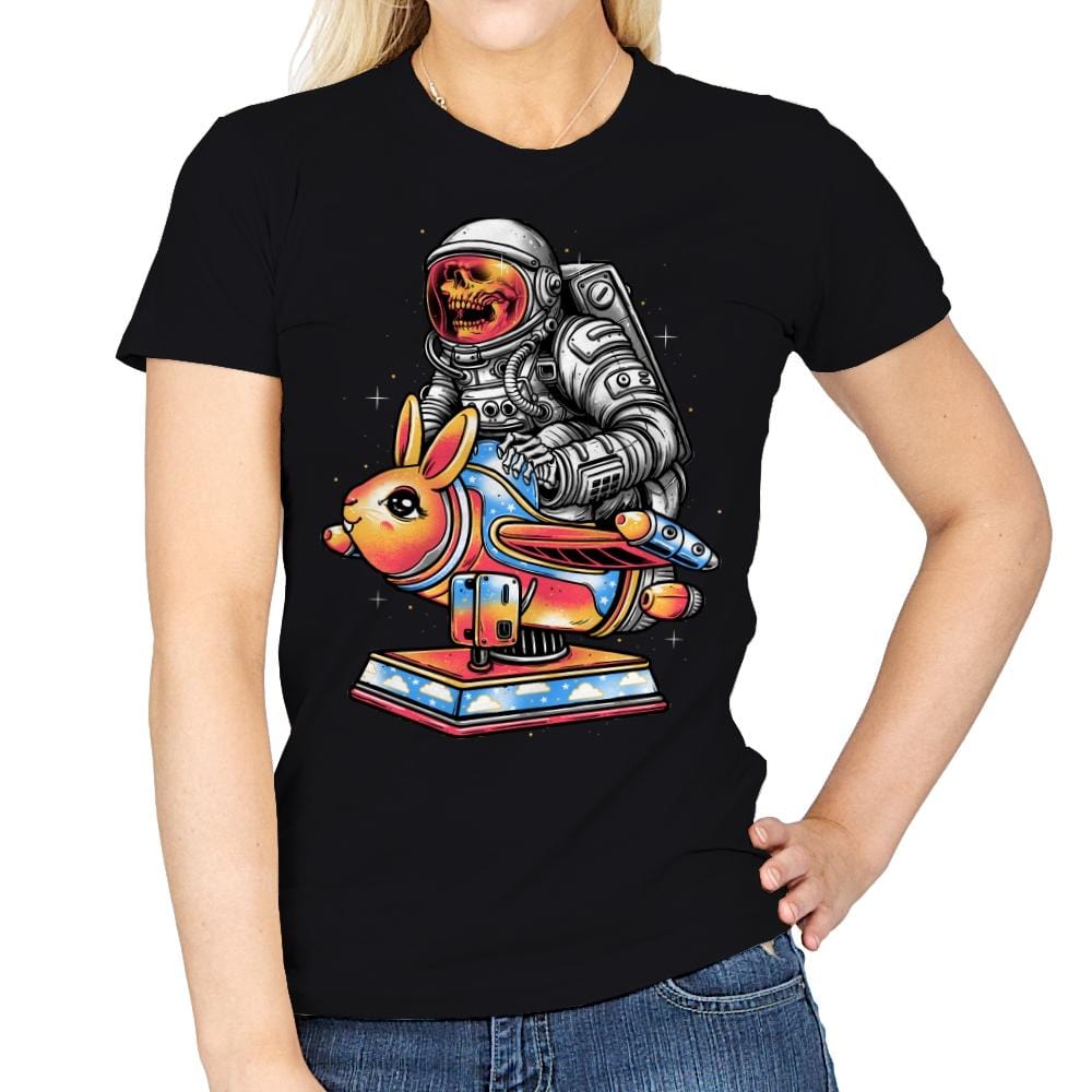 The Universe Is Calling - Womens T-Shirts RIPT Apparel Small / Black