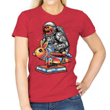 The Universe Is Calling - Womens T-Shirts RIPT Apparel Small / Red