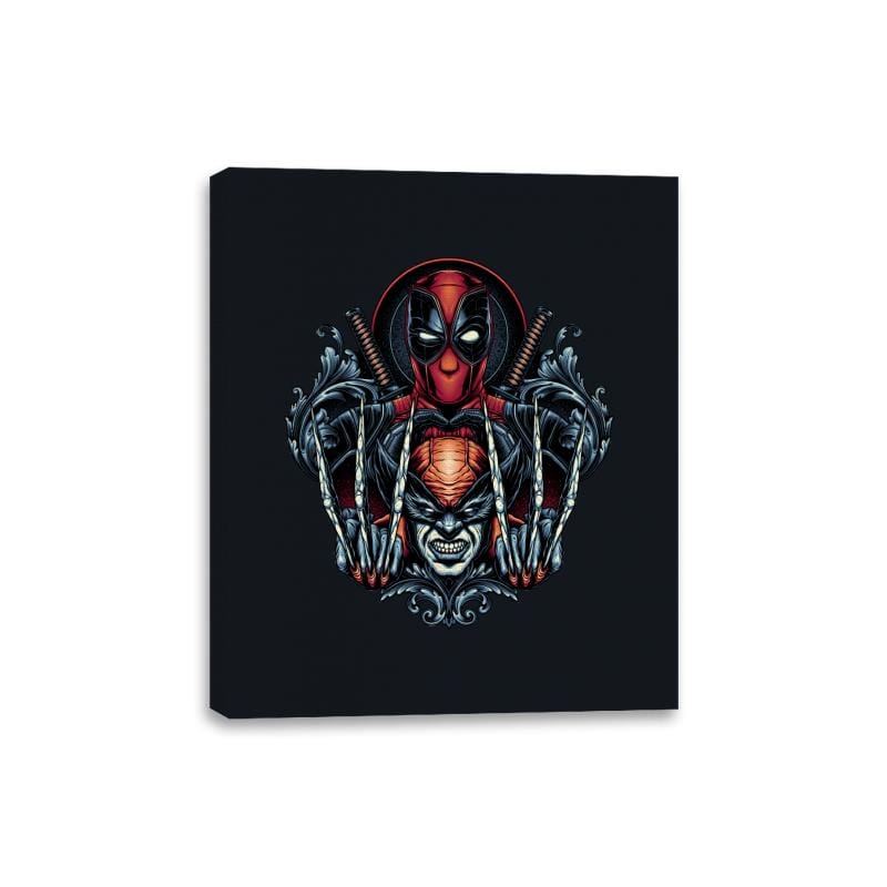 The Unkillables - Canvas Wraps Canvas Wraps RIPT Apparel 8x10 / Black