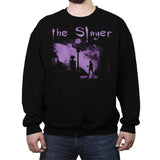 The Vamp Slayer - Crew Neck Sweatshirt Crew Neck Sweatshirt RIPT Apparel