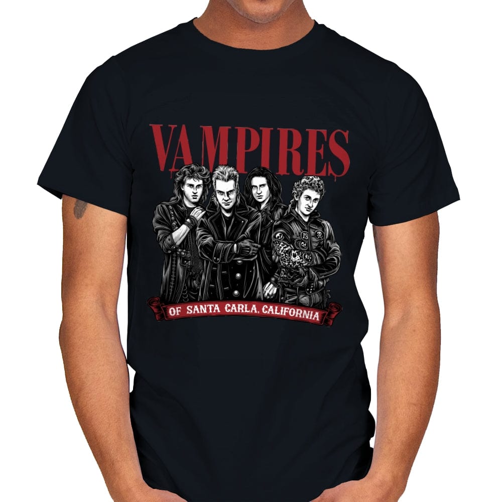 The Vampires - Mens T-Shirts RIPT Apparel Small / Black