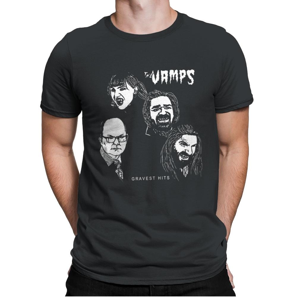 The Vamps - Mens Premium T-Shirts RIPT Apparel Small / Heavy Metal