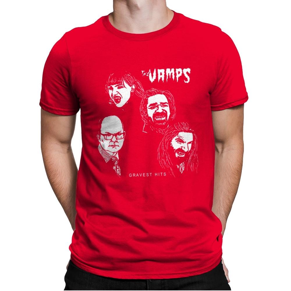 The Vamps - Mens Premium T-Shirts RIPT Apparel Small / Red