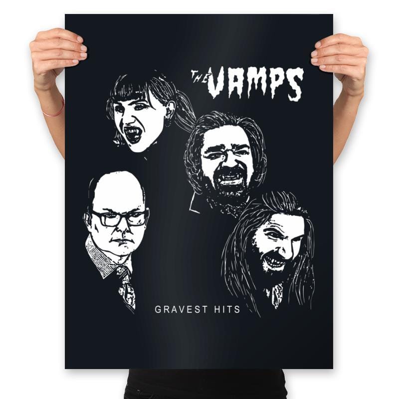 The Vamps - Prints Posters RIPT Apparel 18x24 / Black